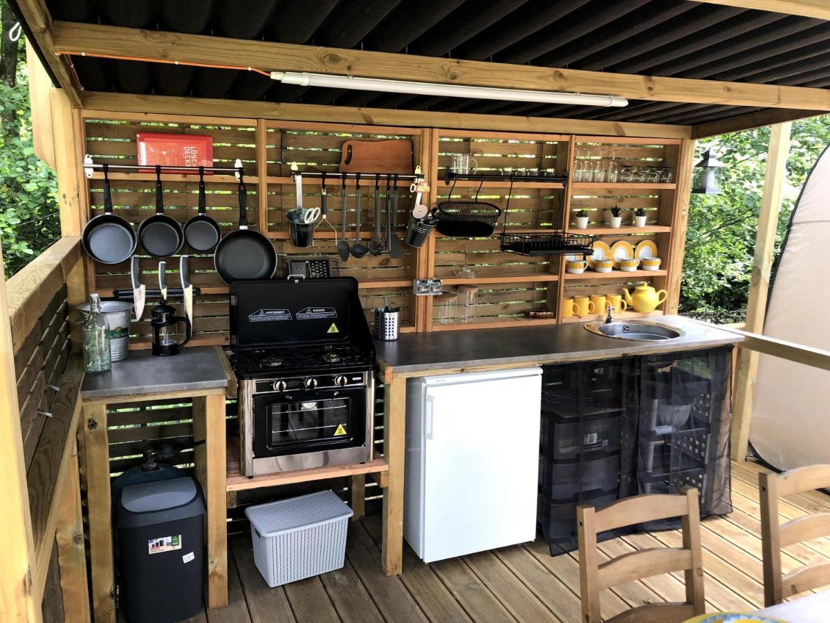 Luxury Glamping @Moulin Des Forges Moutier-Malcard Exterior foto